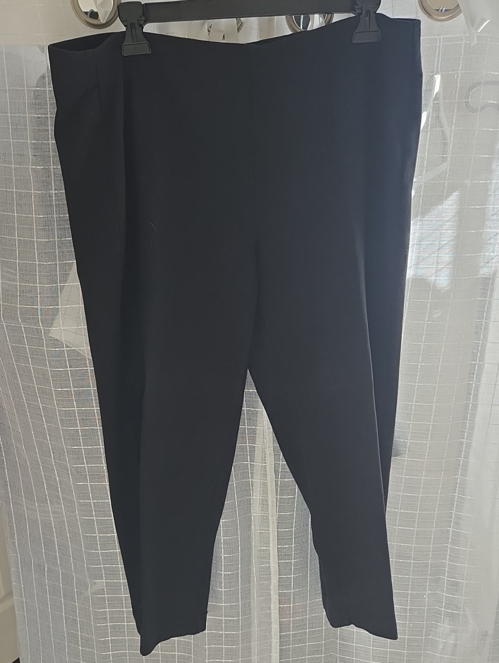 J. Jill Black Cropped Ankle Pants